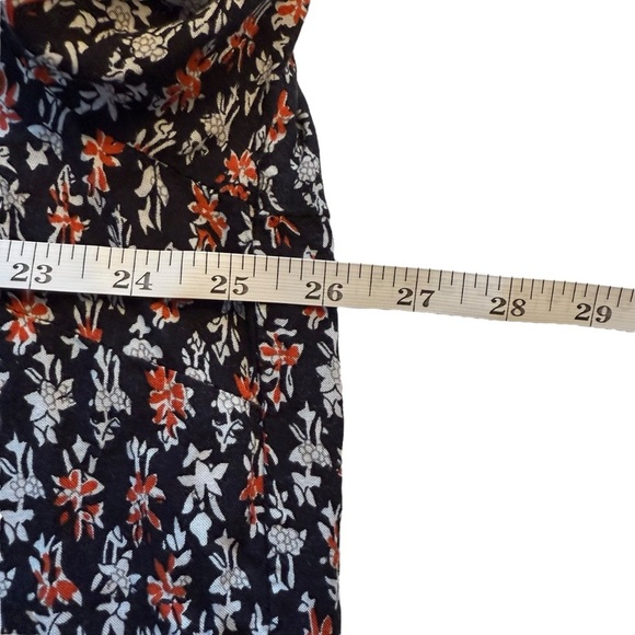 Ulla Popken Womens Plus Boho Top 20/22 Bohemian Flowy Peasant Festival Neutral - Picture 10 of 12